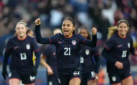 USWNT Wins 2026 SheBelieves Cup! USA Beats Colombia 1-0 on Alyssa Thompson Stunner