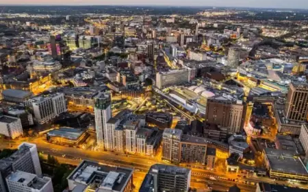 Expanding UK Megacity Absorbs Five Market Towns and Keeps Growing