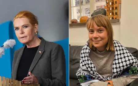 Thunberg lashes out as Danish party proposes entry ban for foreign activists