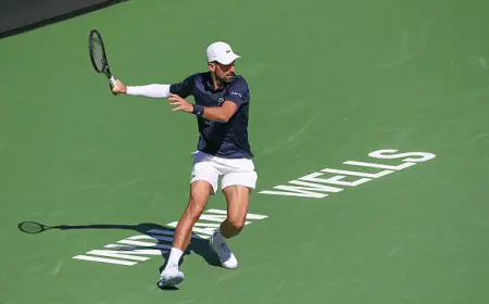 Indian Wells 2026: Djokovic Survives Majchrzak Scare, Alcaraz vs Dimitrov Live Now