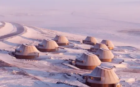 Mongolia Marks 20th Eagle Festival as Prefabricated Volcano Hotel Debuts in Inner Mongolia Steppe