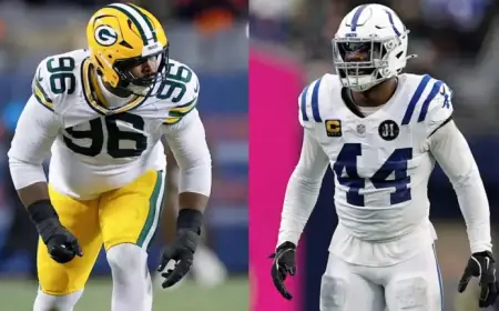 Packers Exchange DT Colby Wooden for Colts’ LB Zaire Franklin