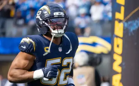 Khalil Mack Re-signs with Chargers for One-Year Contract