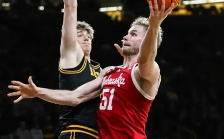 Watch No. 9 Nebraska Basketball vs. Iowa: Preview, Analysis, TV Details