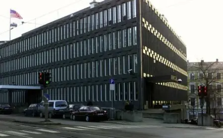 Explosion Strikes U.S. Embassy Compound in Oslo; Cause and Perpetrators Unclear