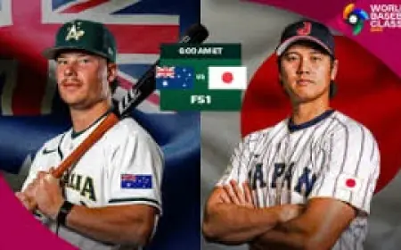 Japan Vs Australia Wbc matchup set as undefeated teams meet, pitching plans unsettled