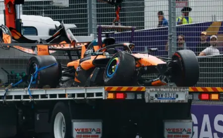 Oscar Piastri Australian Gp withdrawal leaves McLaren short a car in Melbourne