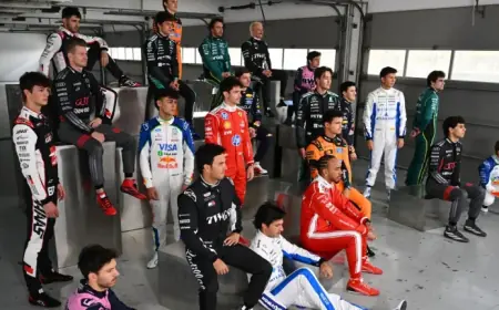 Martin Brundle Picks Leclerc, Russell, Piastri as Australian GP Podium