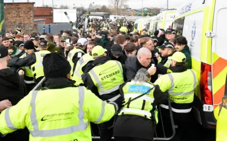 Celtic Fans Clash With Police as Scottish Cup Quarter-Final Arrival Sparks Warnings
