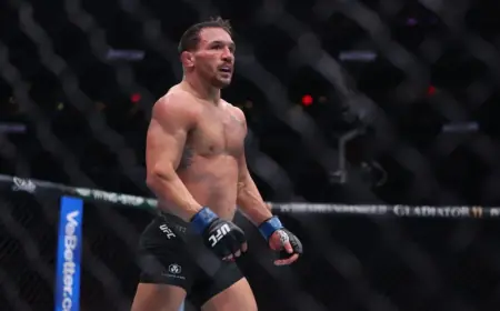 Mauricio Ruffy Opens as Heavy Favorite Against Michael Chandler at UFC White House