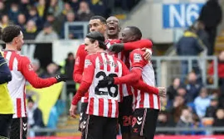 Port Vale Holds Surprise Lead Against Sunderland at 9:30 a.m. ET Kickoff