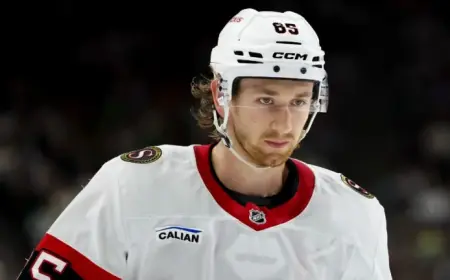 Senators Lose Jake Sanderson for Rest of Game After Upper-Body Hit