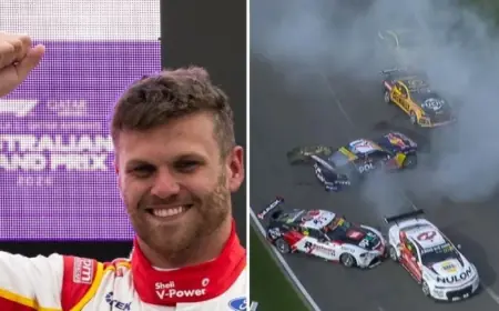 Broc Feeney Crash Ends Contention, Championship Outcome Still Unresolved After Turn One Mayhem