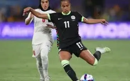 Sam Kerr Scores Header as Matildas Secure Clean-Sheet Win in Perth