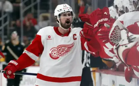 Pro Hockey Rumors: Larkin, Fabbro, Faksa Updates