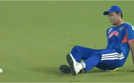 Finn Allen Survives Dube Drop but Exits Early in T20 World Cup Final