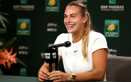 Spectators Will Spot Aryna Sabalenka’s Engagement Ring During Indian Wells Matches