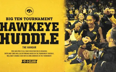 Iowa Vs Ucla title game sets Sunday schedule for Hawkeye fans in Indianapolis