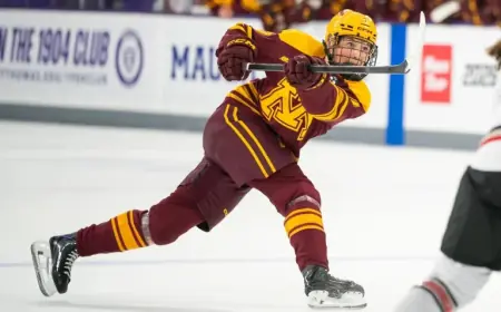 Abbey Murphy and Minnesota shut out as Ohio State advances in WCHA Final Faceoff