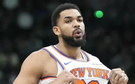 Karl Anthony Towns’ late-season lock-in changes the Knicks’ title outlook
