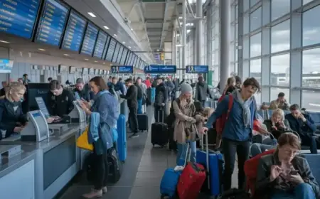 Major Airlines Cancel 825 Flights, Disrupting Thousands in Key US Cities