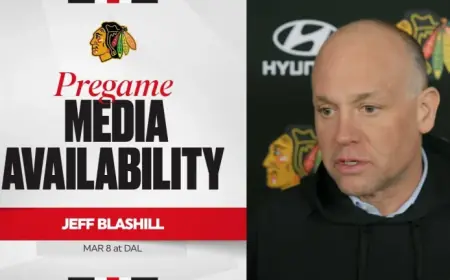 Blackhawks Vs Stars: Dallas Hosts Chicago as Blashill Previews Matchup