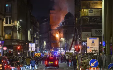 Glasgow Fire Shuts Glasgow Central Station, Stranding Passengers and Halting Trains