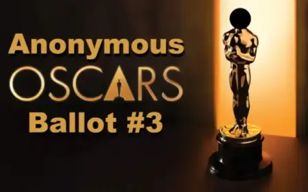 Oscar 2026: Revealing Anonymous Ballot #3