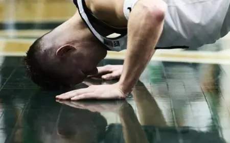 Carson Cooper joins MSU seniors as Rutgers rally delays floor-kissing tradition