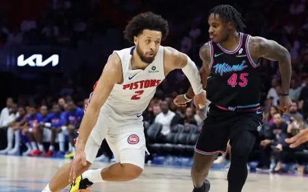 Pistons vs. Heat Live Score: Miami 57, Detroit 34 — Second Quarter Update