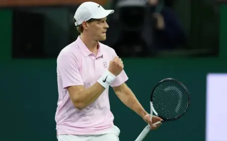 Jannik Sinner Crushes Svrcina, Still Seeking First Indian Wells Title