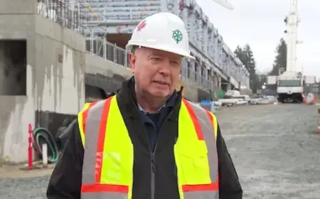 Burnaby’s $900M Civic Projects Reach Midway Construction Milestone