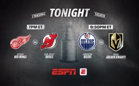 Oilers Vs Golden Knights set for late start as Ekholm faces decision