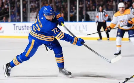 Josh Doan goal helps Sabres extend streak, sets up back-to-back test