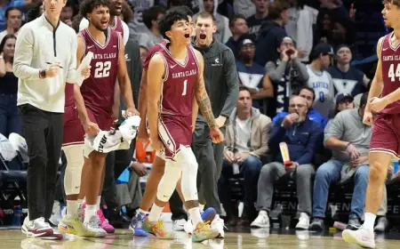 Santa Clara Basketball faces late-night WCC tournament test against Pacific