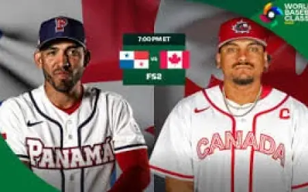 Panama Vs Canada Baseball live stream options as WBC matchup begins