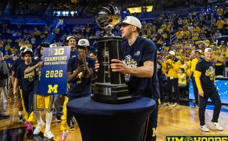 Big Ten Basketball Tournament 2026 Bracket Set After Michigan Beats Michigan State