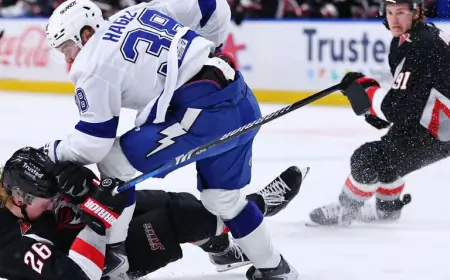 Hagel Confronts Dahlin Amid Fights in Sabres vs. Lightning Match