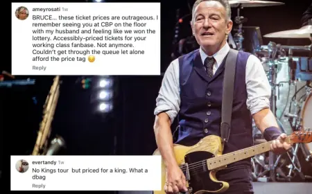Bruce Springsteen Faces Fan Backlash Over ‘No Kings’ Tour Ticket Prices as Sales Begin
