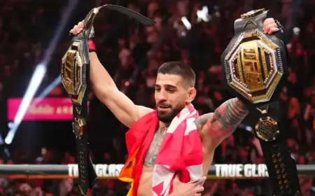 Ilia Topuria Dominates Odds Over Gaethje; Pereira vs. Gane Tightly Matched