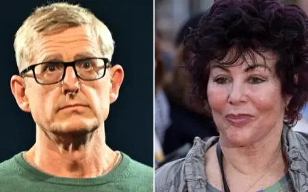 British interviewers’ rivalry eased as Ruby Wax apologizes to Louis Theroux