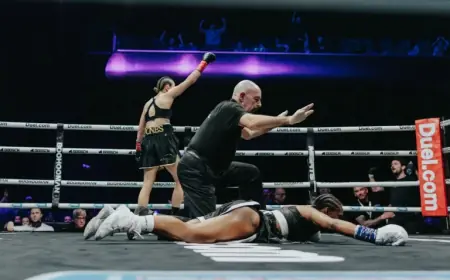 Egypt Criss knocked out by Jade Jones in two-round Misfits Boxing debut