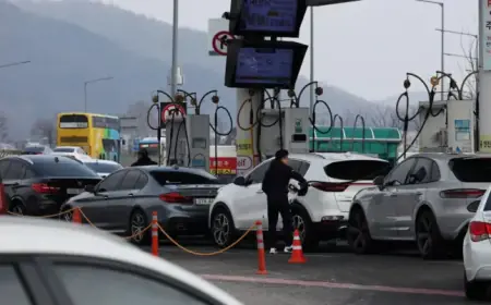 South Korea Sets Fuel Price Cap to Protect Economy from Energy Shock
