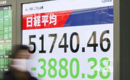 Global Stocks Plunge as Iran Conflict Drives Crude Oil Above $110