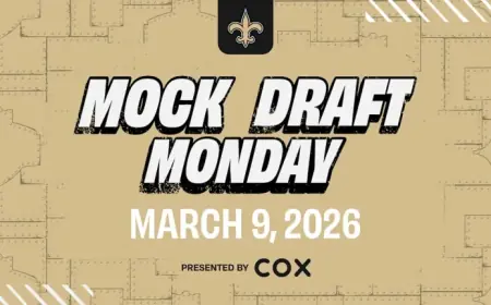 When Is The Nfl Draft: Saints mock-draft focus sharpens as free agency opens