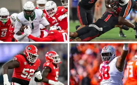 David Onyemata mock draft focus grows as Falcons eye defense, receiver options