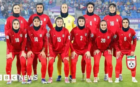 Iranian Women Footballers Seek Safety in Australia Amid Asian Cup Protest