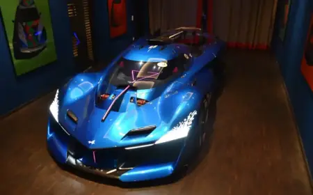 Alpine Reveals Alpenglow: Hydrogen V6 Prototype Emits Only Water