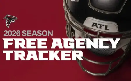 Atlanta Falcons 2026 Free Agency: Comprehensive Tracker