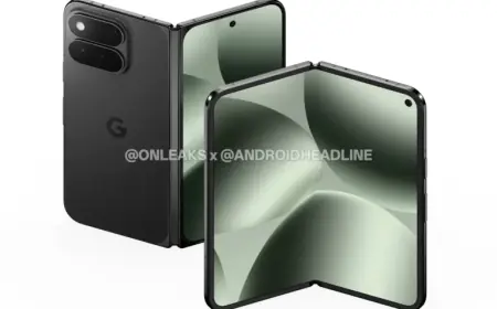 First Look: Official CAD Renders of Google Pixel 11 Pro Fold